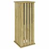 vidaXL Planterbokser Brun 33 x 33 x 85 cm Impregnert furu