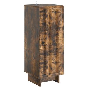 vidaXL Kabinett R&oslash;kt Eik 33 x 34,5 x 90 cm Konstruert tre