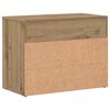 vidaXL Skohylle artisan eik 60x30x45 cm konstruert tre