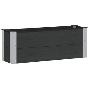 vidaXL H&oslash;ybed Svart 100 x 30 x 36 cm