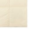 vidaXL Sommerdyne Quilted Krem 200 x 220 cm Mikrofiber
