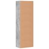 vidaXL Highboard betonggrå 60x35x180 cm konstruert tre