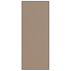 vidaXL D&oslash;rmatte Beige og svart 120 x 300 cm 100% Polyamid