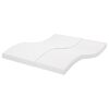 vidaXL Skummadrass hvit 180x200 cm 7-Zone hardhet 20 ILD