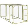 vidaXL H&oslash;nseg&aring;rd 200x400x200 cm impregnert heltre furu