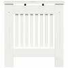 vidaXL Radiator Deksel H&oslash;yglanset hvit 78 x 19 x 81,5 cm
