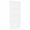 vidaXL Innvendig D&oslash;r 93 x 202 cm Kryssfin&eacute;r Hvit