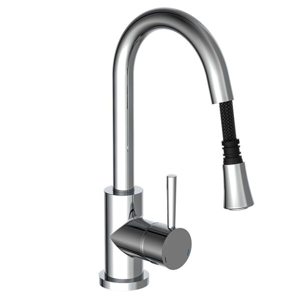 SCH&Uuml;TTE Vaskekran med uttrekkbar tut UNICORN