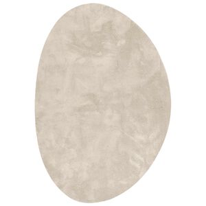 vidaXL Teppe HUARTE Beige 160 x 230 cm Polyester
