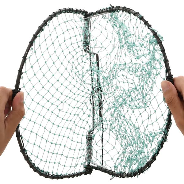 vidaXL Fuglefelle grønn 30 cm stål