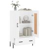 vidaXL Highboard hvit 69,5x31x115 cm konstruert tre