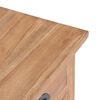vidaXL Sideskap 65x30x75 cm heltre teak