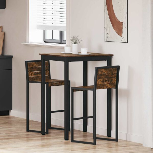 vidaXL Spisebord Konstruert tre