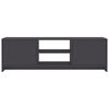 vidaXL TV-benk grå 120x30x37,5 cm konstruert tre