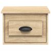vidaXL Veggmonterte nattbord 2 stk sonoma eik 41,5x36x28 cm