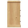 vidaXL Kommode VIGO 80x40x76 cm heltre furu