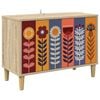 vidaXL TV-skap ESSEN 69 x 33 x 50 cm Sonoma Konstruert tre