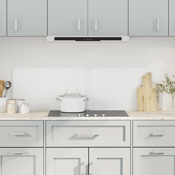 vidaXL Kjøkkenplater 2 stk gjennomsiktig 70x60 cm herdet glass