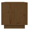 vidaXL Nattbord 2 stk honningbrun 40x34x35 cm heltre furu