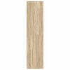 vidaXL Garderobe med skuffer sonoma eik 50x50x200 cm konstruert tre