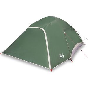 vidaXL Kuppeltelt for camping 6 personer gr&oslash;nn vanntett