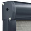 vidaXL Nedrullbar insektskjerm for vinduer antrasitt 130x170 cm