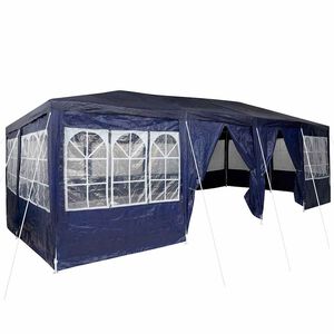 vidaXL Partytelt Bl&aring; 800 x 400 x 266 cm Polyethylen