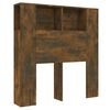 vidaXL Sengegavlskap r&oslash;kt eik 100x18,5x102,5 cm