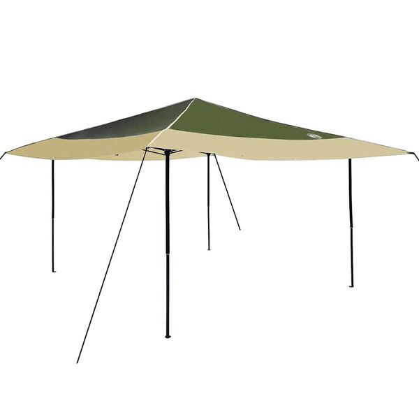 vidaXL Canopy telt grønn 395 x 395 x 251 cm stoff