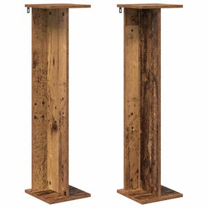vidaXL Planteholder Gammelt tre 25 x 25,5 x 100,5 cm Konstruert tre
