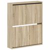 vidaXL Vegghengt skoskap ZWOLLE 71 x 17 x 86 cm Konstruert tre