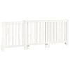 vidaXL Radiatordeksel hvit 210x21x85 cm heltre furu
