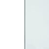 vidaXL Glassplate for peis rektangulær 120x60 cm