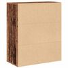 vidaXL Bokhylle gammelt tre 60x30x71,5 cm konstruert tre