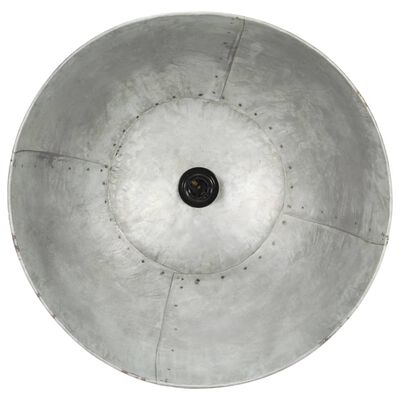 vidaXL Hengelampe 25 W sølv rund 48 cm E27
