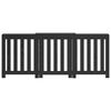 vidaXL Radiator Deksel Svart Eik 205 x 21,5 x 83,5 cm Konstruert tre