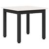 vidaXL Kaffebord Hvit 40 x 40 x 36 cm Massiv furu