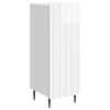 vidaXL Serviesskap H&oslash;gglans hvit 34,5 x 33 x 92 cm Konstruert tre