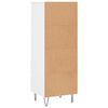 vidaXL Highboard hvit 40x36x110 cm konstruert tre