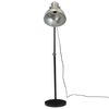 vidaXL Gulvlampe 25 W vintage s&oslash;lv 30x30x90-150 cm E27