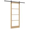 vidaXL Skyved&oslash;r Annet ORKDAL Brun 93 x 232 cm