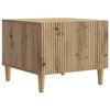 vidaXL Kaffebord med skuff Artisan eik 49 x 50 x 40 cm Konstruert tre