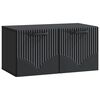 vidaXL Vegghengt TV skap Svart 59,5 x 31 x 30 cm Konstruert tre