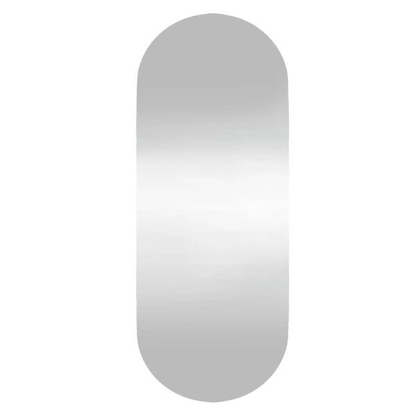 vidaXL Veggspeil 20x50 cm glass oval