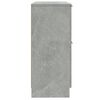 vidaXL Skjenk betonggrå 30x30x70 cm konstruert tre