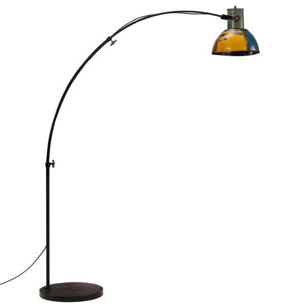 vidaXL Gulvlampe 25 W flerfarget 150 cm E27