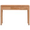 vidaXL Konsollbord 110x35x75 cm heltre teak