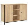 vidaXL Skjenk sonoma eik 100x35x70 cm konstruert tre