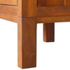 vidaXL Nattbord 40x35x60 cm heltre teak