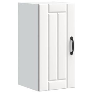 vidaXL Kj&oslash;kken veggskap Lucca hvit konstruert tre